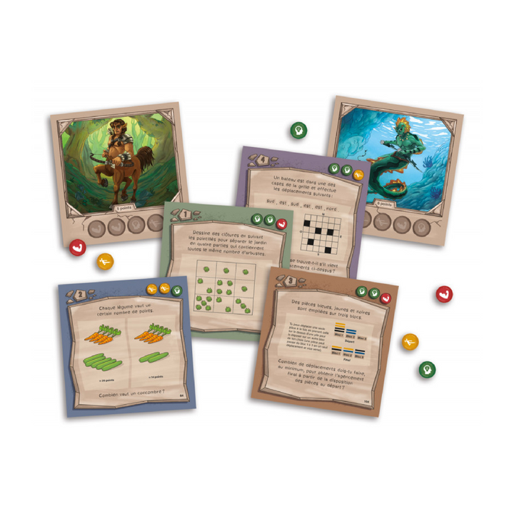 Créatures énigmatiques, jeu de société éducatif enfants 8 ans