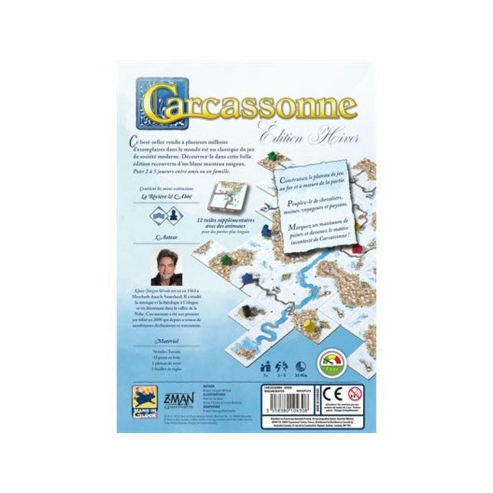 Carcassonne: Édition Hiver (FR) JEUX - Famille