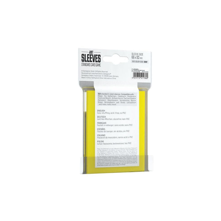 Sleeves: Just Sleeves: Standard Yellow (50) Cartables et portfolios - Sleeves