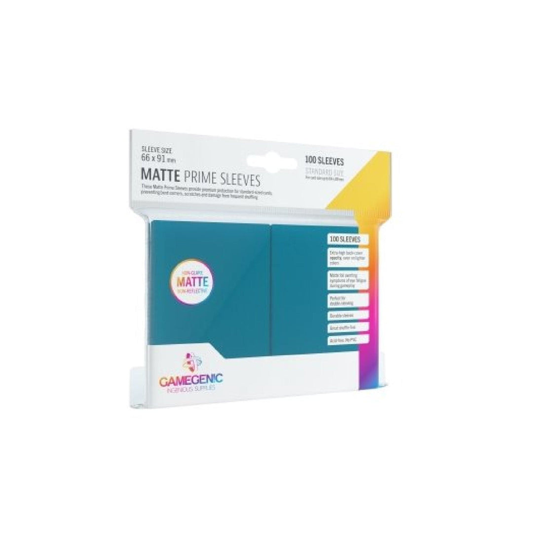 Sleeves: Matte Prime Blue 66x91mm (100) Cartables et portfolios - Sleeves