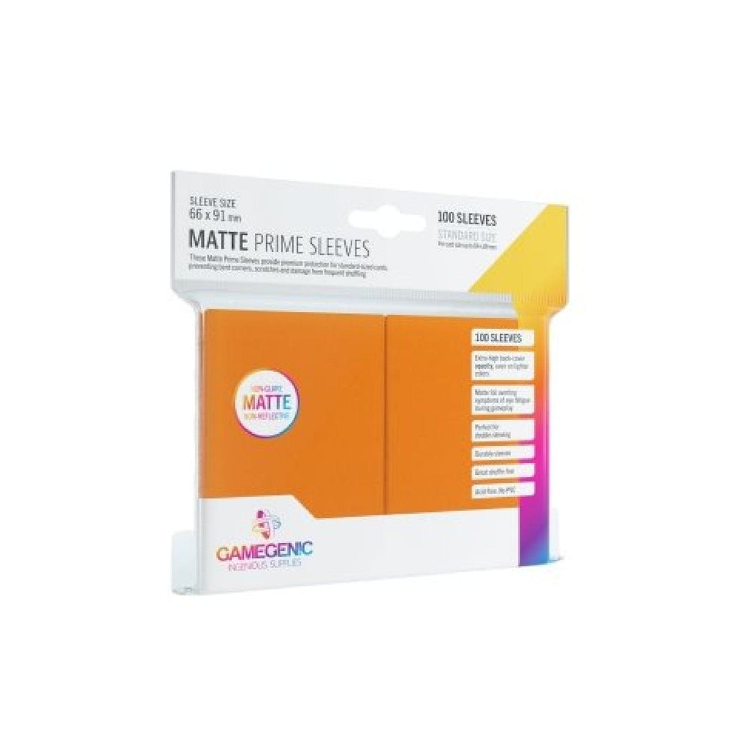 Sleeves: Matte Prime Orange 66x91mm (100) Cartables et portfolios - Sleeves