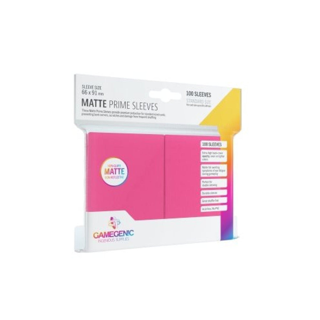 Sleeves: Matte Prime Pink 66x91mm (100) Cartables et portfolios - Sleeves