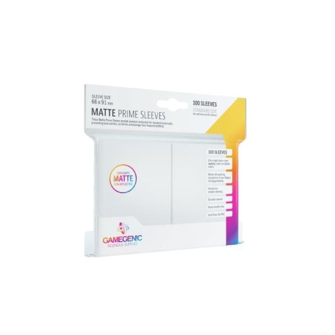 Sleeves: Matte Prime White 66x91mm (100) Cartables et portfolios - Sleeves