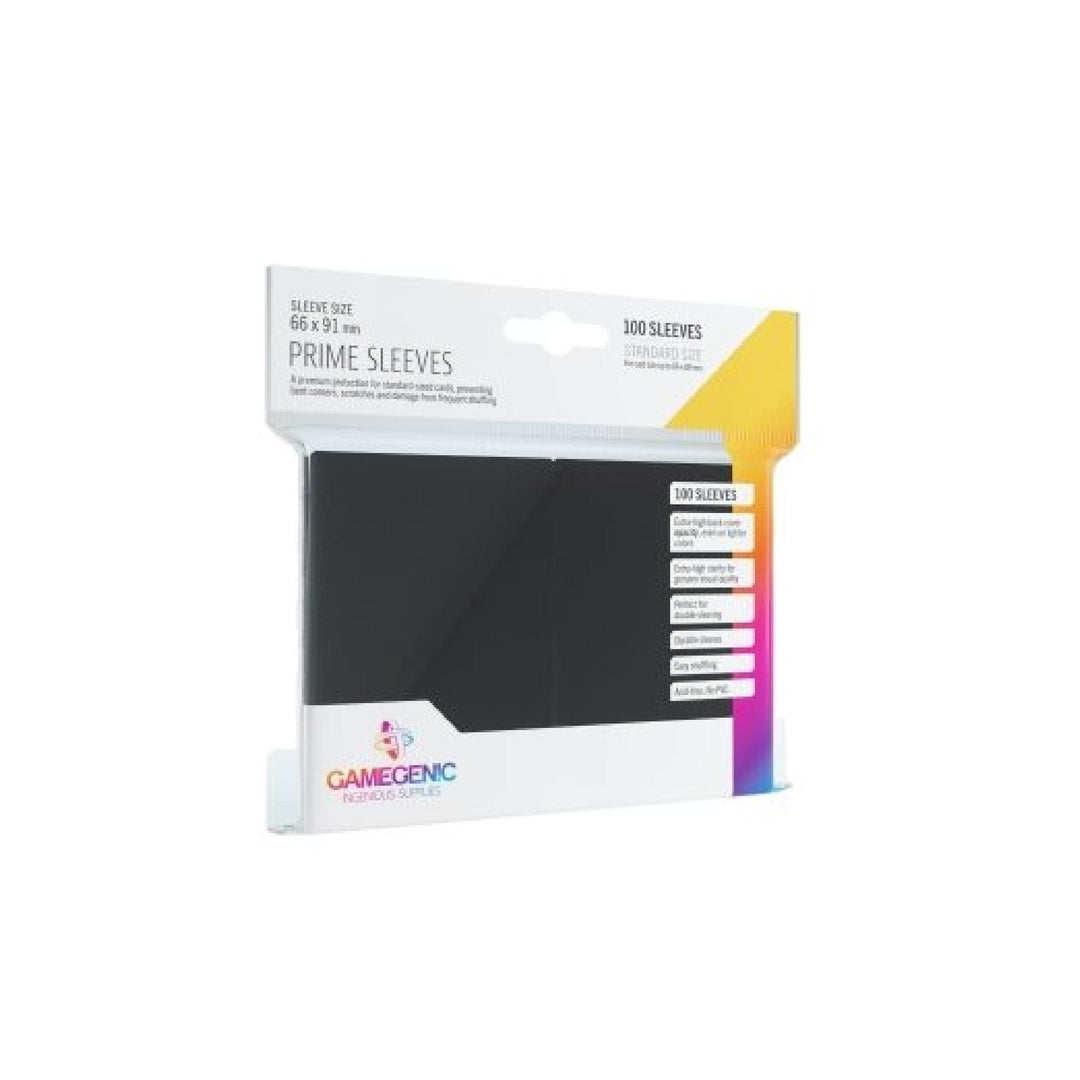 Sleeves: Prime Black 66x91mm (100) Cartables et portfolios - Sleeves