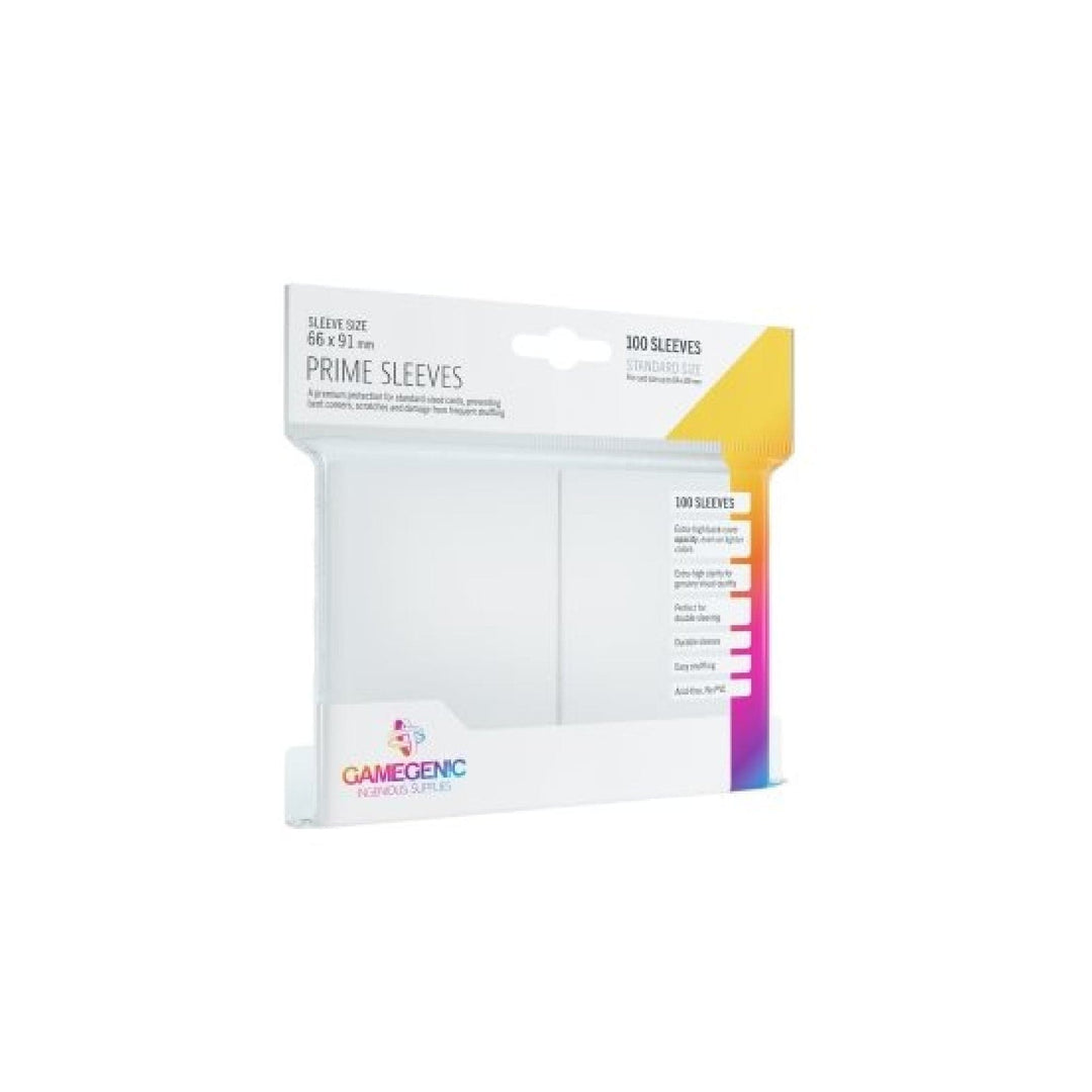 Sleeves: Prime White 66x91mm (100) Cartables et portfolios - Sleeves