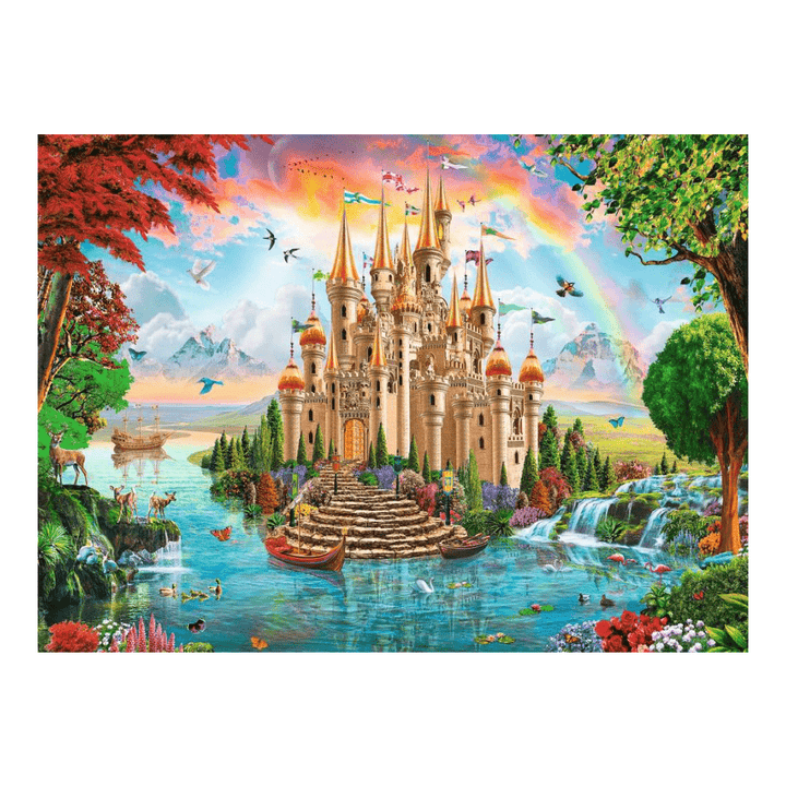 Puzzle XXL 100: Rainbow Castle CASSE-TÊTE - 100 - 150 morceaux