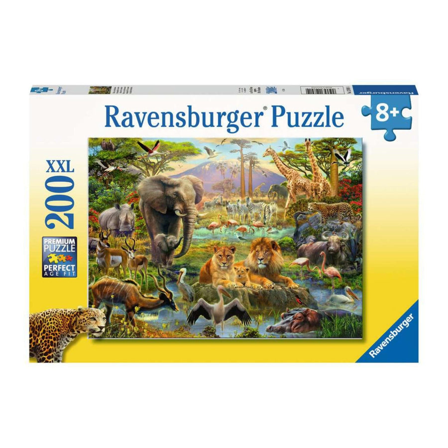 Puzzle 200: Animaux de la savane CASSE-TÊTE - 200 - 275 morceaux