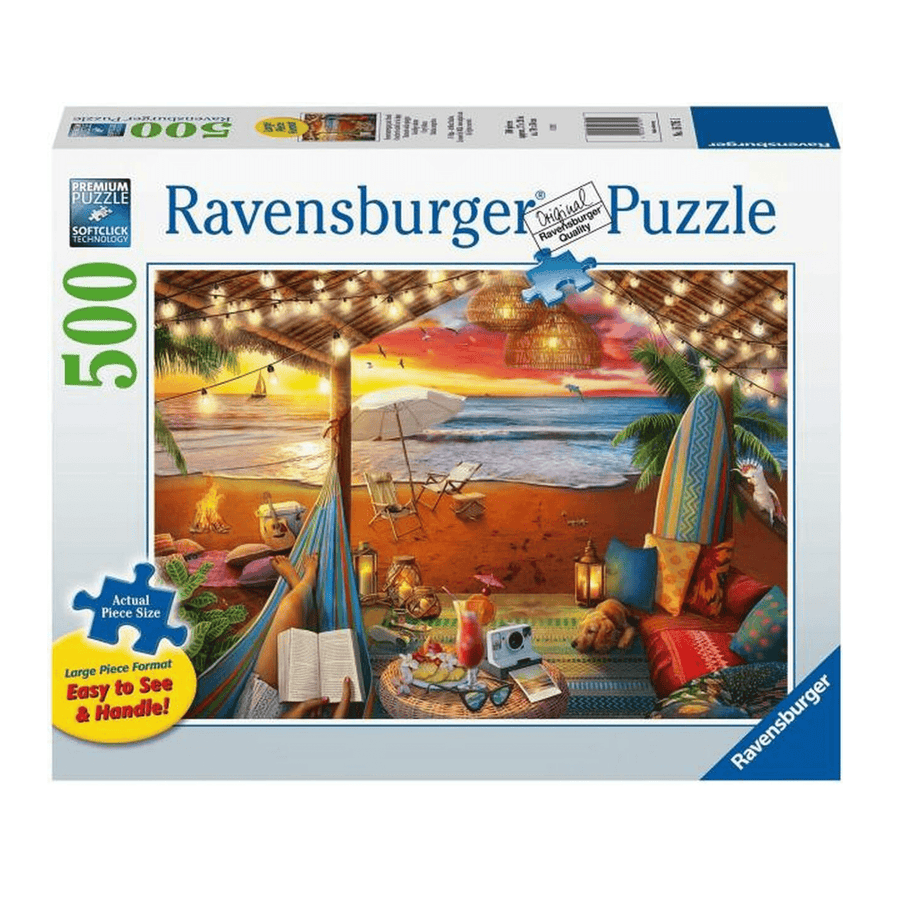 Puzzle 500: Cozy Cabana CASSE-TÊTE - 400 - 550 morceaux