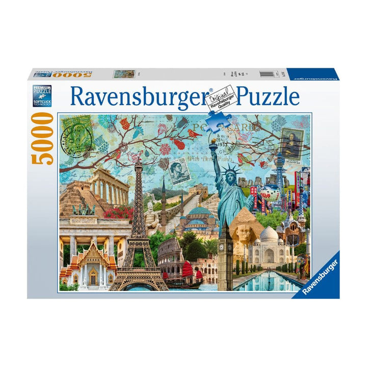 Puzzle 5000: Big City Collage CASSE-TÊTE - 5000 morceaux