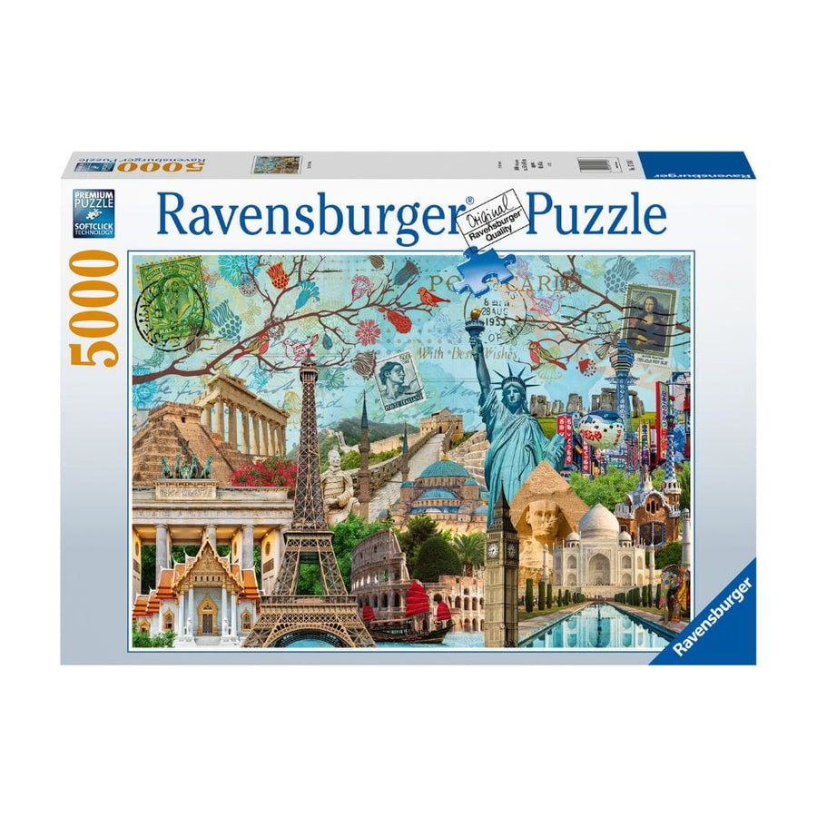 Puzzle 5000: Big City Collage CASSE-TÊTE - 5000 morceaux