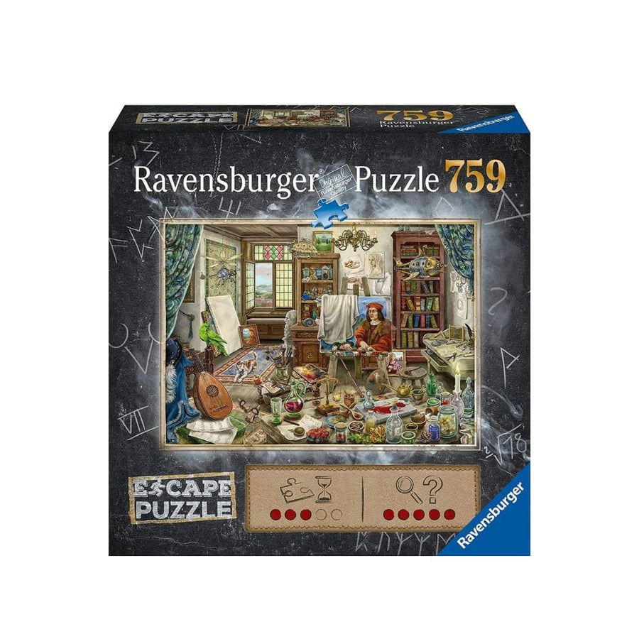 Puzzle 759: Atelier d'artiste / Escape Puzzle CASSE-TÊTE - 600 - 900 morceaux