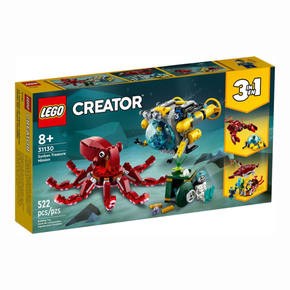 LEGO Creator - La mission du trésor englouti
