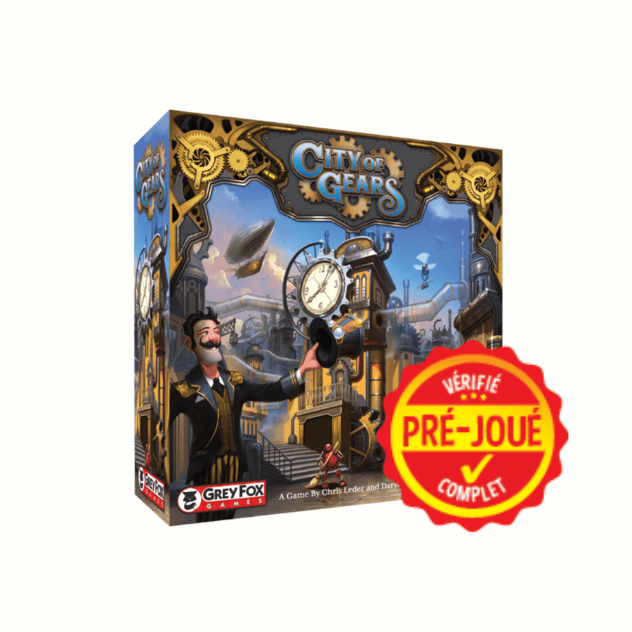 City of Gears (pré-joué) (EN) BAZAR - Bazar - Stratégie