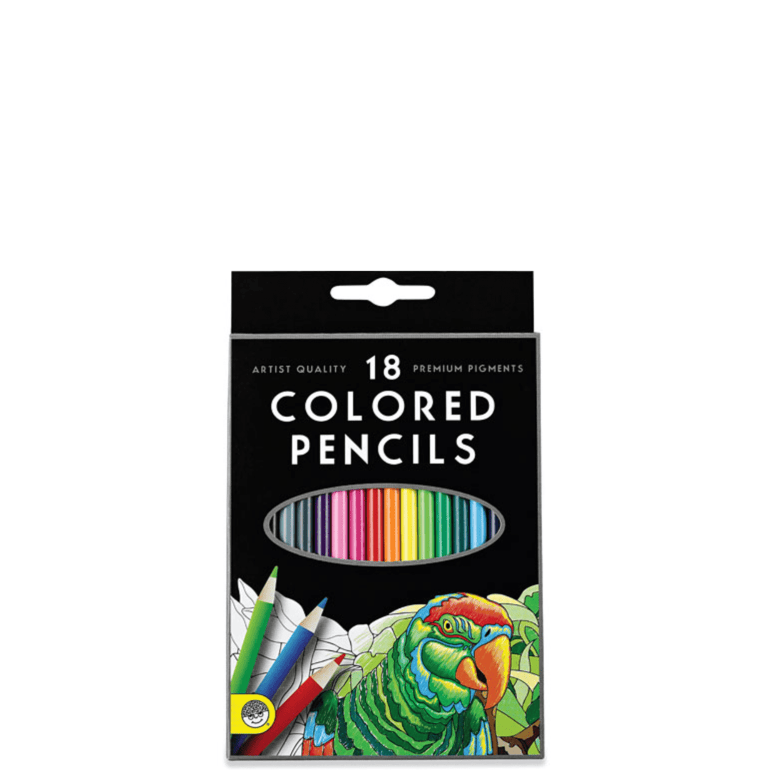 Colored Pencils (18) PASSE-TEMPS - Cahiers d'activités