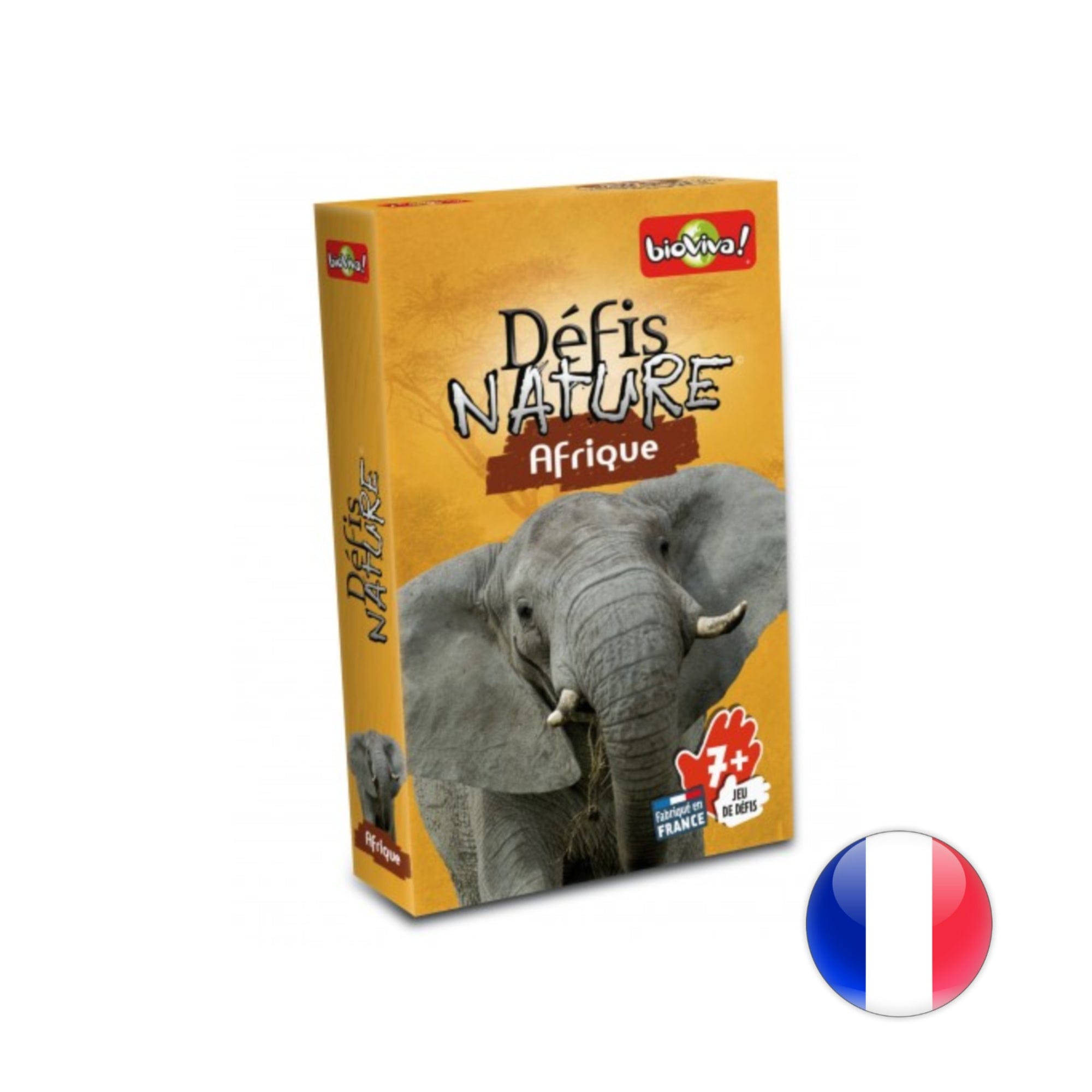 Défis Nature – Herausforderungen Natur – Kleine Savanne – Kartenspiel Für Kinder Ab 5 – 34 Karten