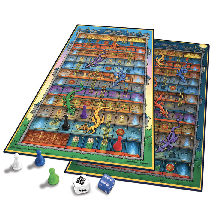 Dragons et échelles | Dragons & Ladders (ML) JEUX - Famille