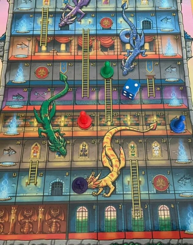 Dragons et échelles | Dragons & Ladders (ML) JEUX - Famille