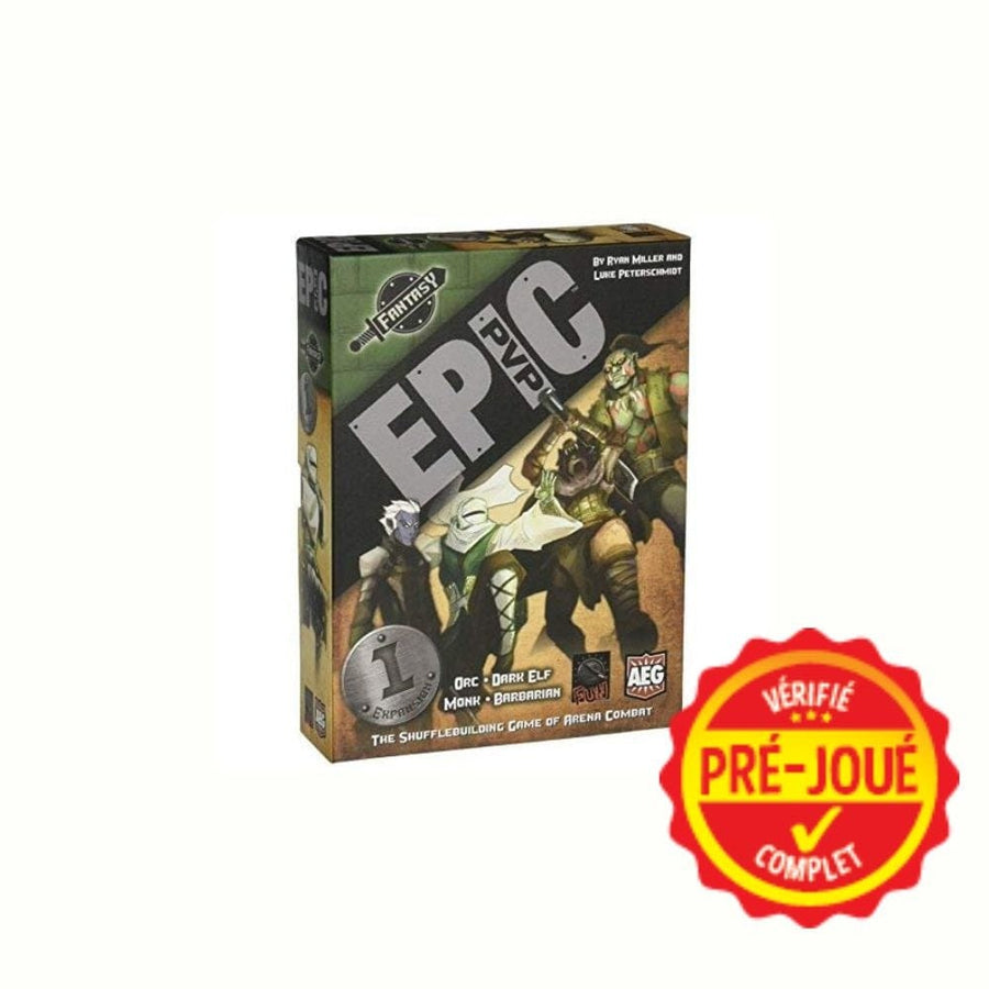 Epic PVP Exp. 1 (pré-joué) (EN) BAZAR - Bazar - Stratégie