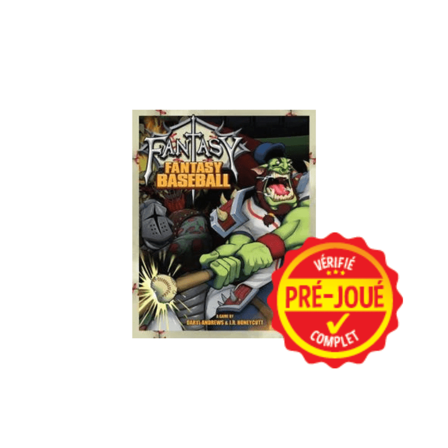 Fantasy fantasy baseball (pré-joué) (EN) BAZAR - Bazar - Stratégie