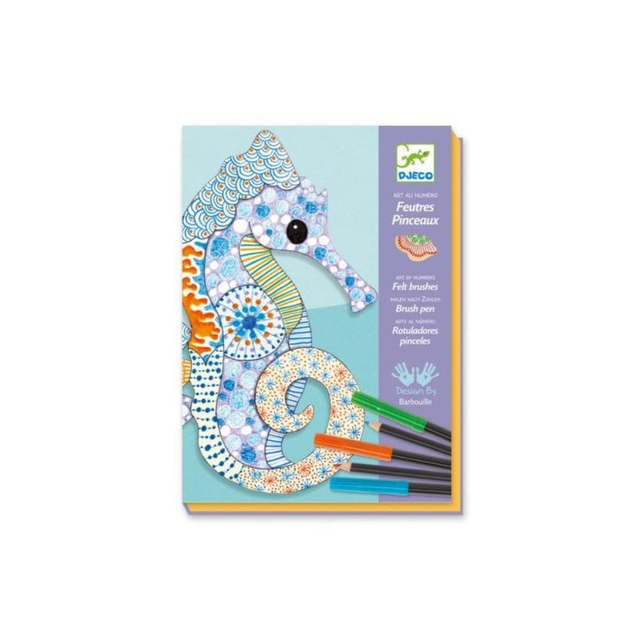 Feutres pinceaux / L'art du motif PASSE-TEMPS - Bricolages