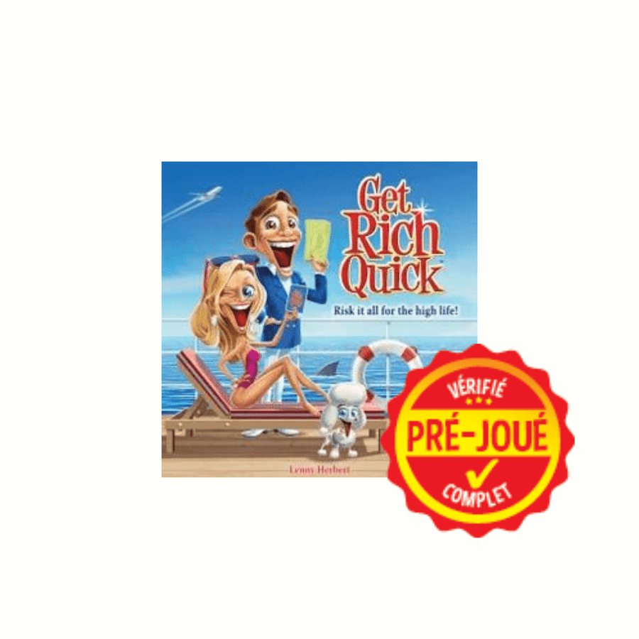 Get rich quick (pré-joué) (EN) BAZAR - Bazar - Famille