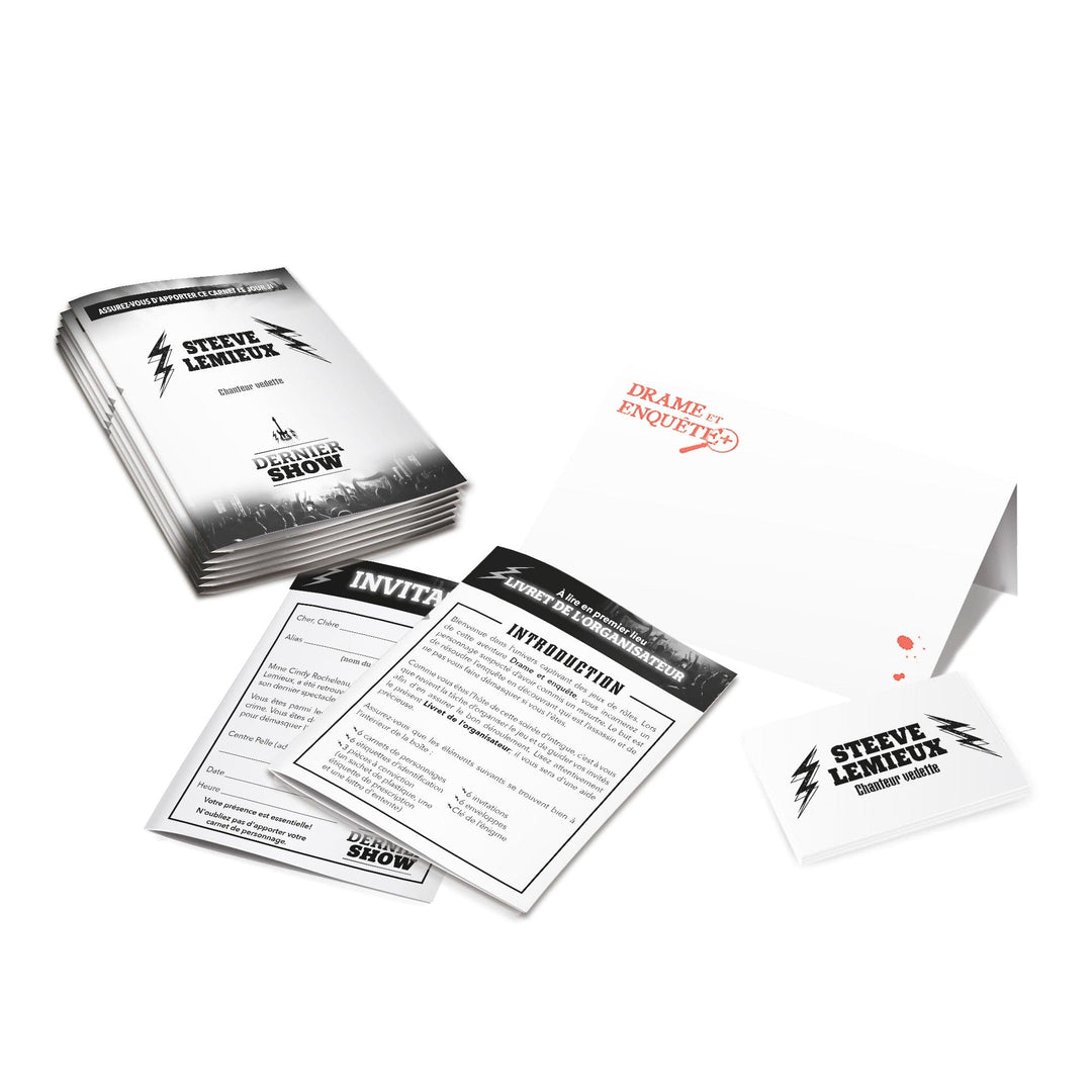 Drame & enquête - Le dernier Show (FR) JEUX - Ambiance-Party