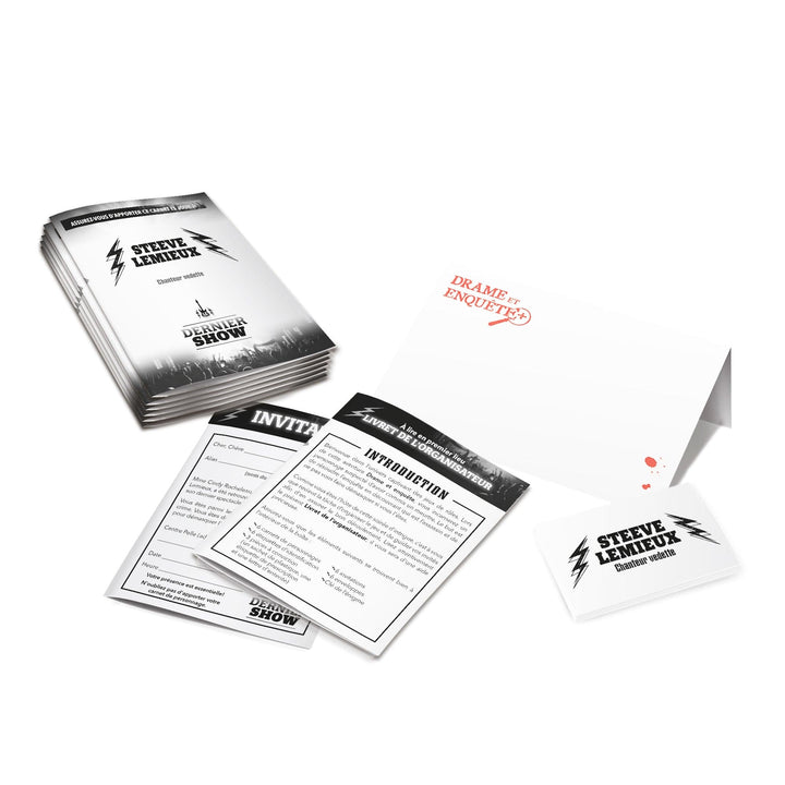 Drame & enquête - Le dernier Show (FR) JEUX - Ambiance-Party