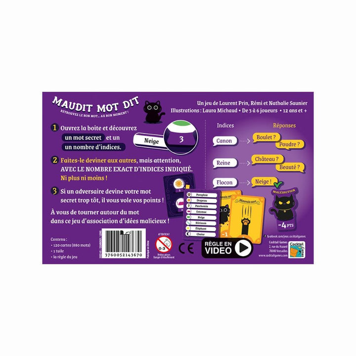 Maudit Mot Dit (FR) JEUX - Ambiance-Party
