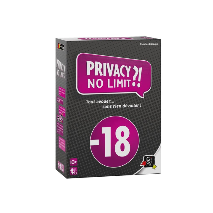 Privacy - No Limit (FR) JEUX - Ambiance-Party