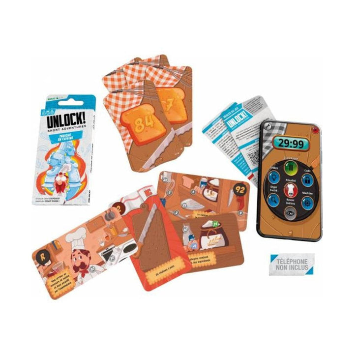 Unlock! Short Adventure #1 - Panique en cuisine (FR) JEUX - Coopératifs - Unlock