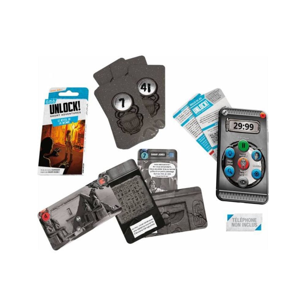 Unlock! Short Adventure #2 - Le réveil de la momie (FR) JEUX - Coopératifs - Unlock