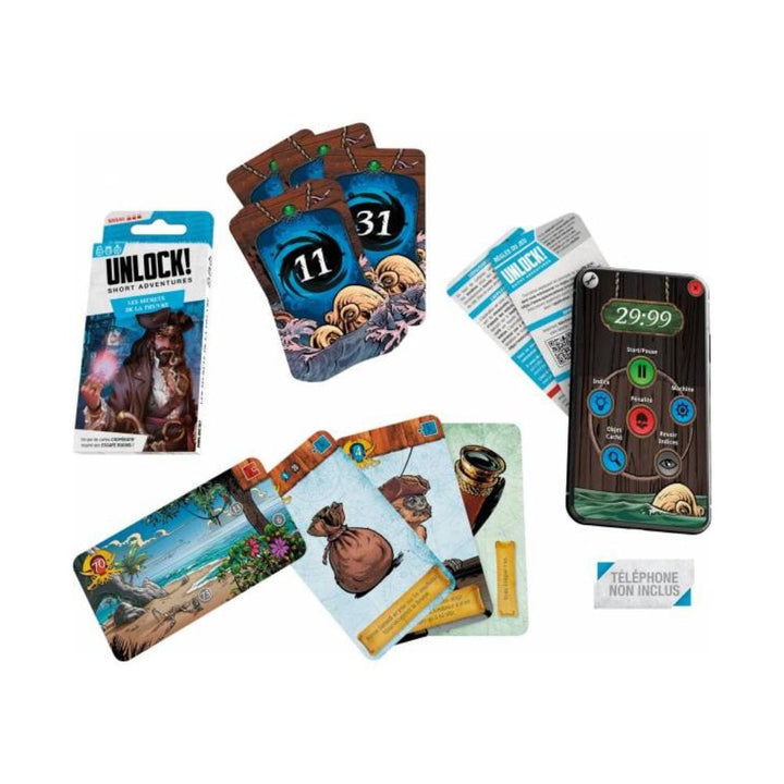 Unlock! Short Adventure #6 - Les secrets de la pieuvre (FR) JEUX - Coopératifs - Unlock