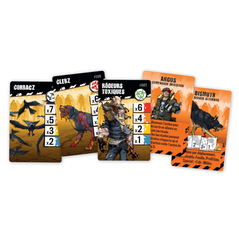 Zombicide (2e édition) : Kit de mise à jour Zombies/Compagnons (FR) JEUX - Coopératifs