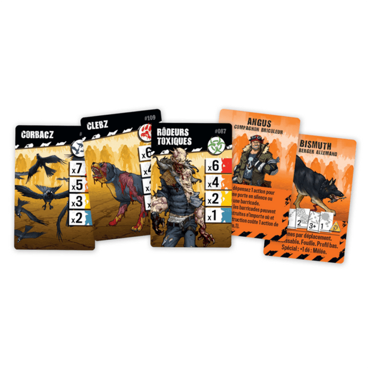 Zombicide (2e édition) : Kit de mise à jour Zombies/Compagnons (FR) JEUX - Coopératifs