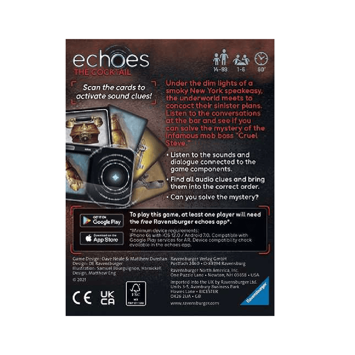 echoes: The Cocktail (EN) JEUX - Détective & évasion