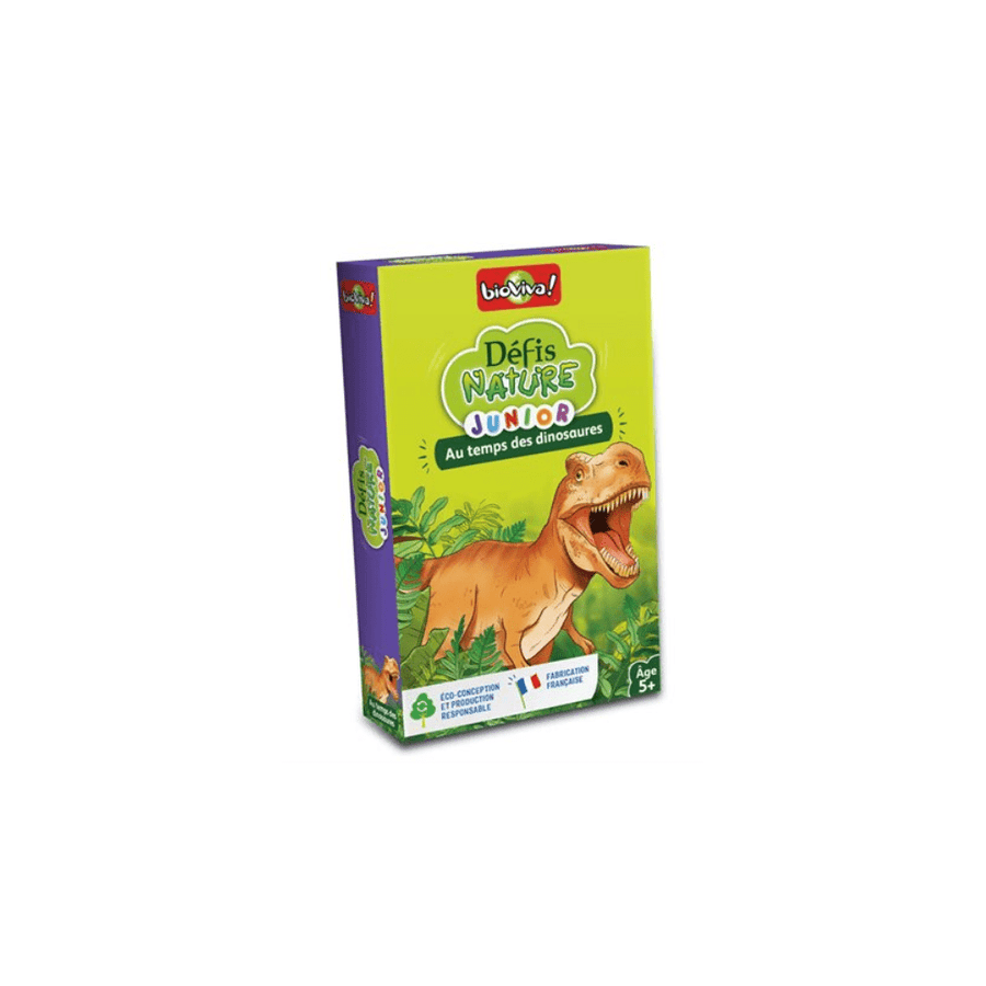 Défis Nature Junior / Au temps des dinosaures (FR) JEUX - Éducatif