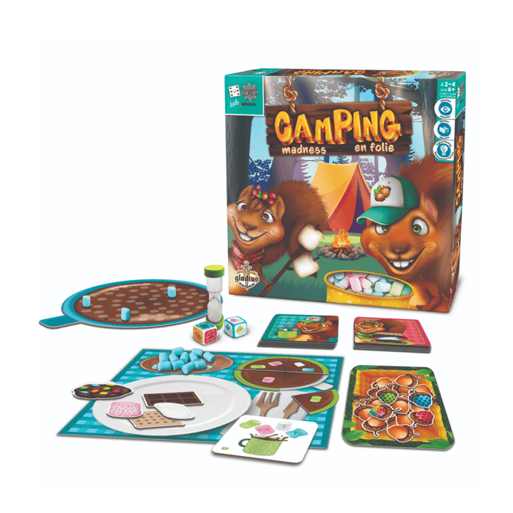 Ludo & Méninge - Camping en folie | Camping Madness (ML) JEUX - Enfants - Enfants 6 ans +