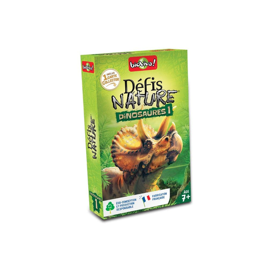 Défis Nature / Dinosaures 1 (vert) - Nouvelle version (FR) JEUX - Famille