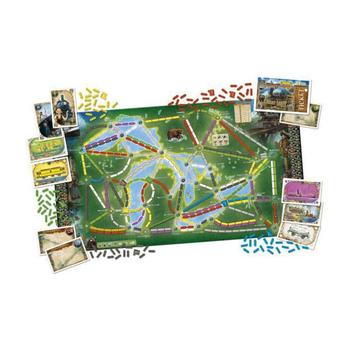 Les Aventuriers du Rail: Autour du Monde (FR) JEUX - Famille