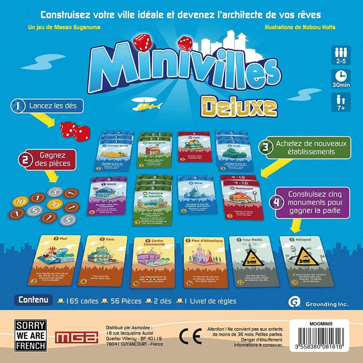 Minivilles Deluxe (FR) JEUX - Famille