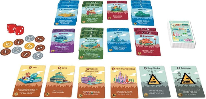 Minivilles Deluxe (FR) JEUX - Famille