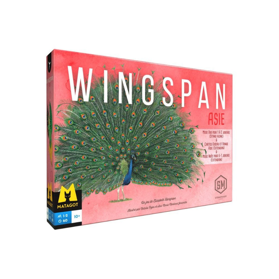 Wingspan: Ext. Asie (FR) JEUX - Stratégie - Stratégie intermédiaire
