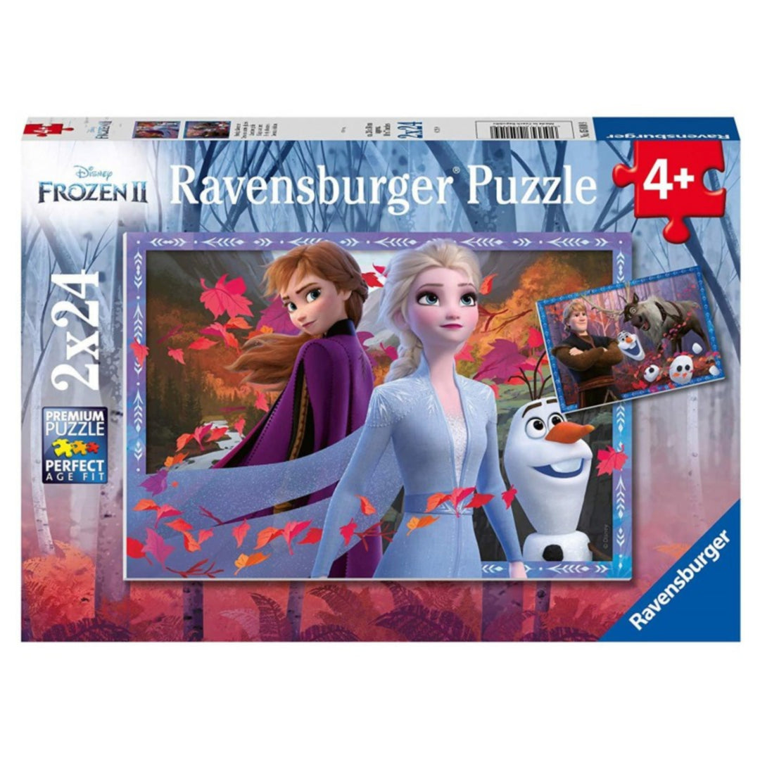 Puzzle 2 x 24: Reine des neiges II - Disney Frozen