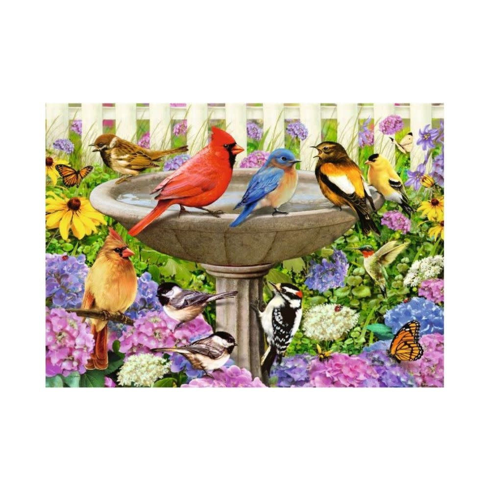 Puzzle 500: Birds at the watering hole