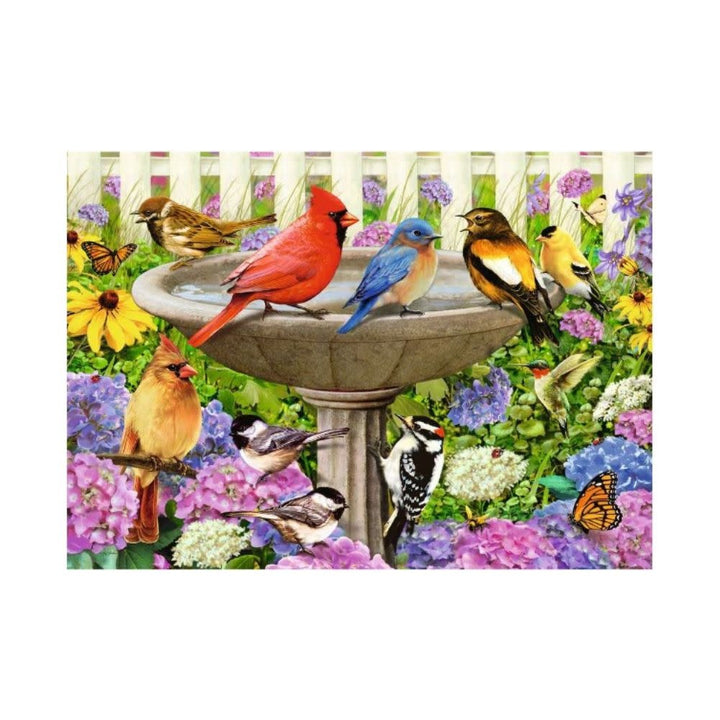 Puzzle 500: Birds at the watering hole