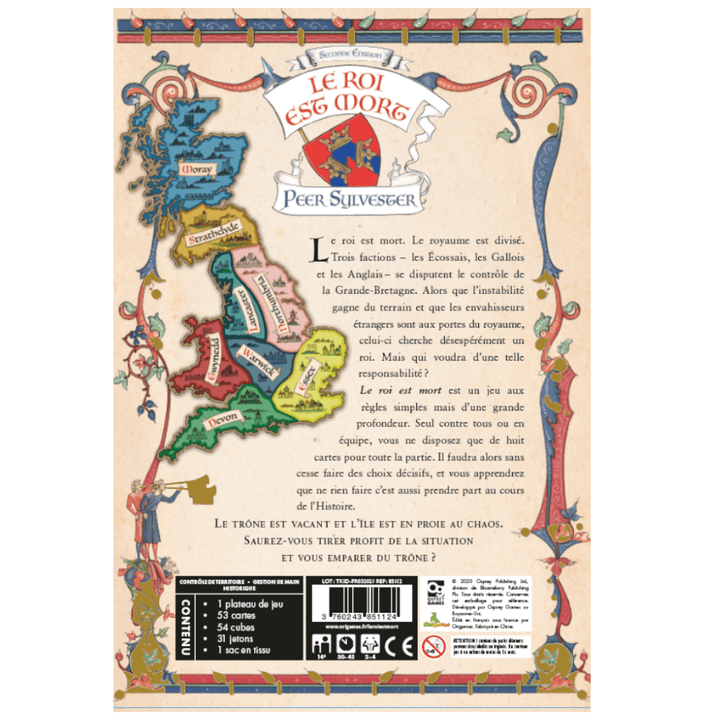 Le Roi est Mort (FR) JEUX - Stratégie - Stratégie avancé