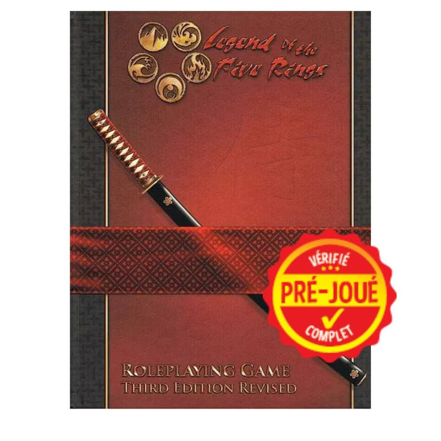 Legend of the Five Rings Roleplaying Game 3rd edition (pré-joué) (EN) BAZAR - Bazar - Jeux de rôle