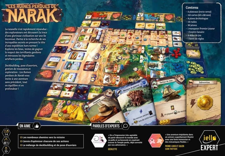 Les Ruines de Narak (FR) JEUX - Stratégie - Stratégie intermédiaire