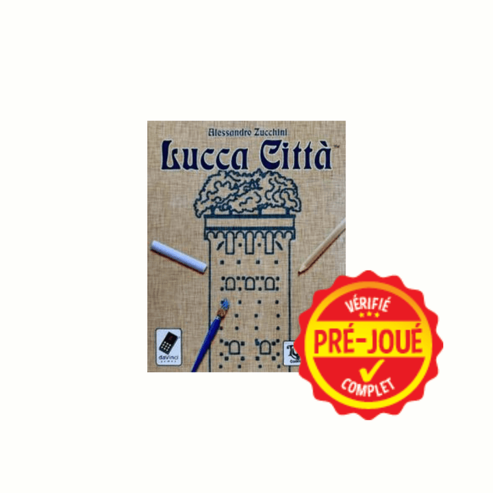 Lucca Citta (pré-joué) (EN) BAZAR - Bazar - Jeu de cartes