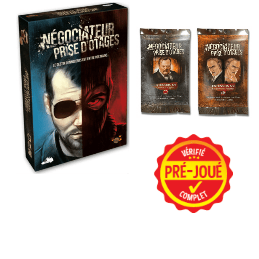 Négociateur prise d'otage + ext 1 et 2 (pré-joué) (FR) BAZAR - Bazar - Stratégie